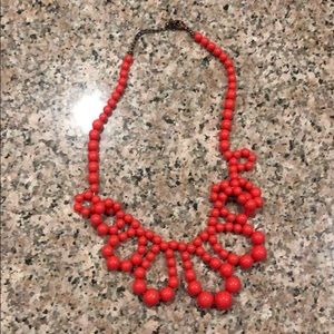 Bobble statement necklace